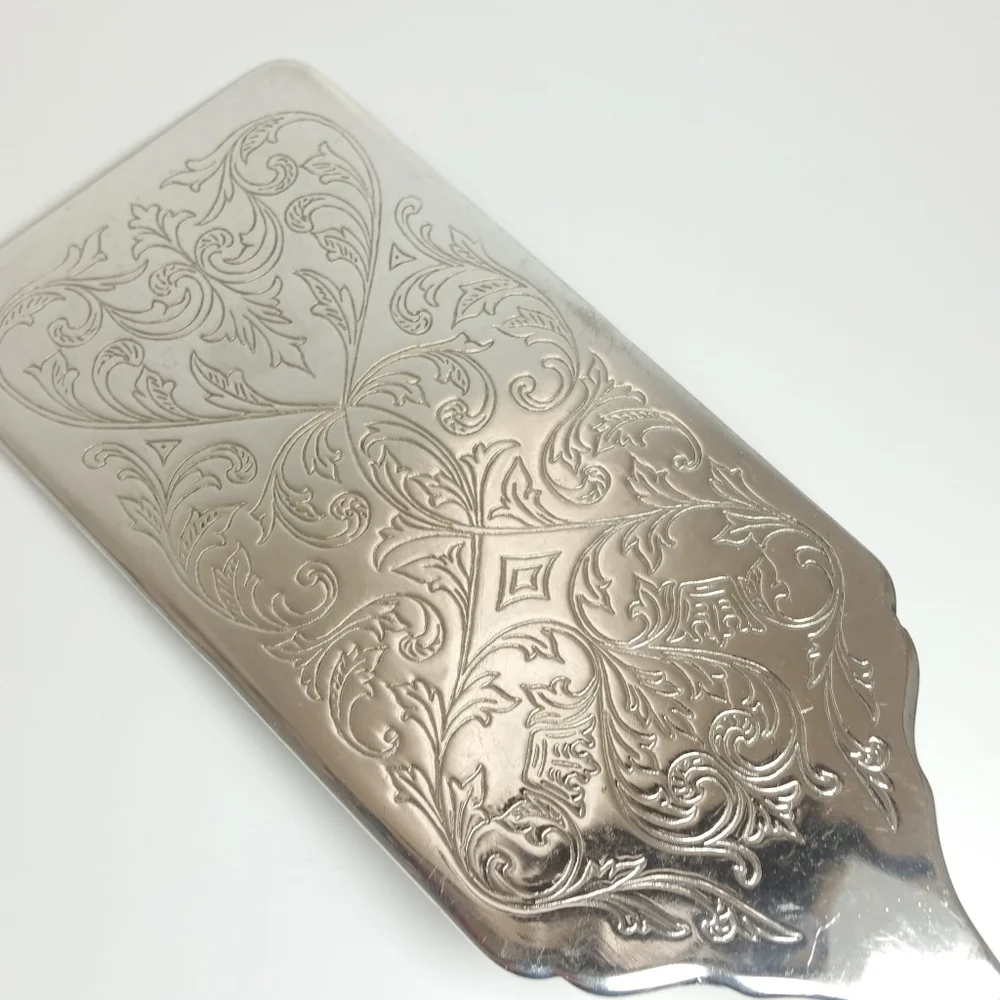Sheffield Silver Kings pattern cake lasagna spatula server Italy